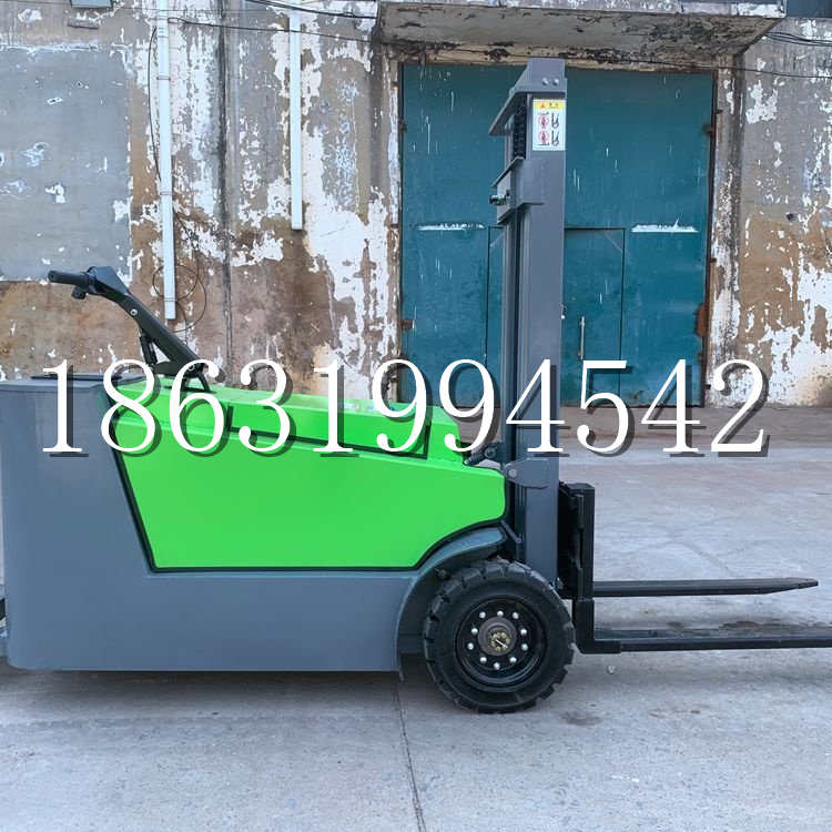 商都县小型电动叉车1吨2吨步行站驾式电瓶堆高充电装卸车液压升降车铲车
